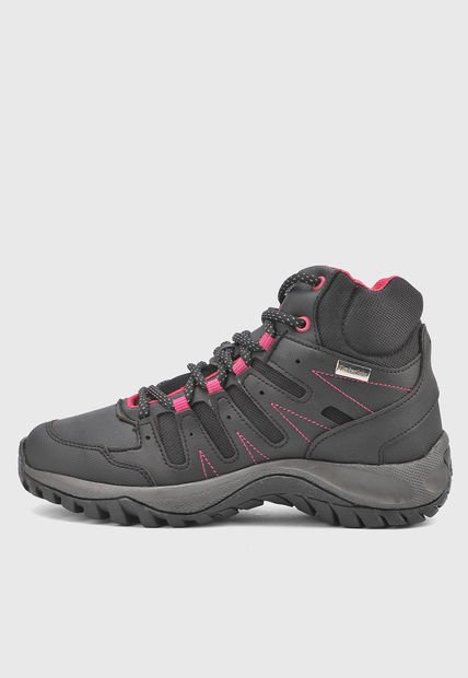 Bota Outdoor Negro-Fucsia-Gris Timberlake