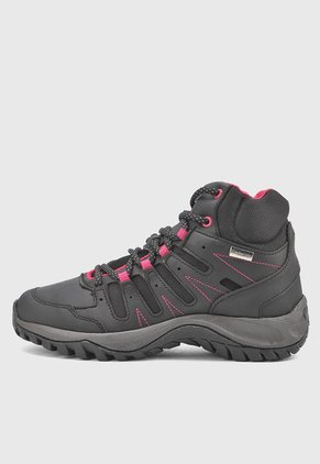 Bota Outdoor Negro-Fucsia-Gris Timberlake