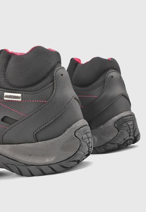Bota Outdoor Negro-Fucsia-Gris Timberlake