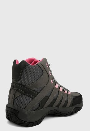 Bota Outdoor Gris-Negro-Rosado Timberlake