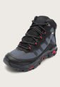 Bota Outdoor Negro-Gris-Rojo Timberlake de Timberlake