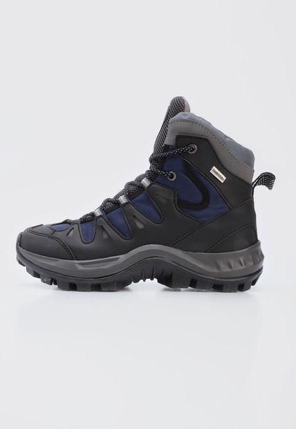 Bota Outdoor Negro-Azul-Gris Timberlake