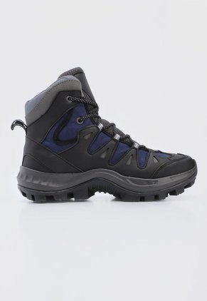 Bota Outdoor Negro-Azul-Gris Timberlake