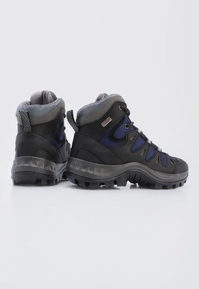Bota Outdoor Negro-Azul-Gris Timberlake