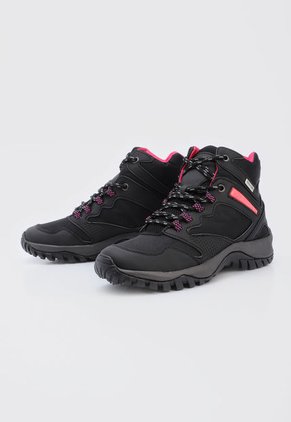 Bota Outdoor Negro-Gris-Fucsia Timberlake