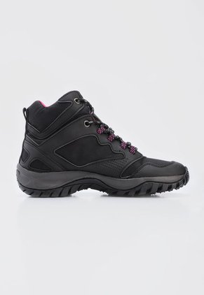 Bota Outdoor Negro-Gris-Fucsia Timberlake
