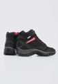 Bota Outdoor Negro-Gris-Fucsia Timberlake de Timberlake