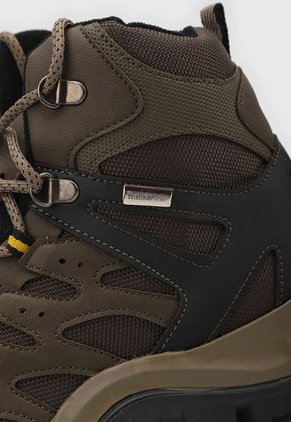 Bota Outdoor Verde Oliva-Marrón-Beige Timberlake