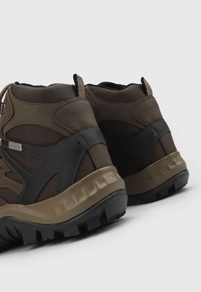 Bota Outdoor Verde Oliva-Marrón-Beige Timberlake