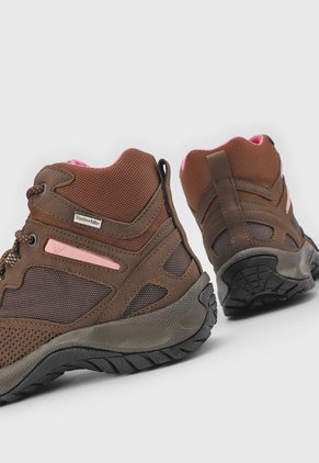 Bota Outdoor Marrón-Rosa-Negro Timberlake