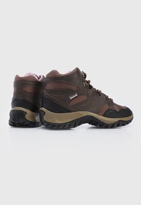 Bota Outdoor Café-Negro-Rosa Timberlake