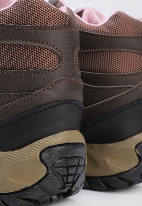 Bota Outdoor Café-Negro-Rosa Timberlake