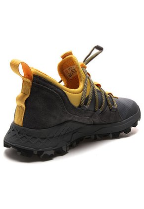 Tenis Gris-Amarillo TIMBERLAND Brooklyn Leather