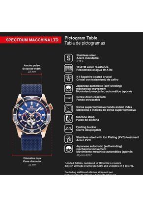 Reloj Time Force Hombre TF5035MR-03LTD