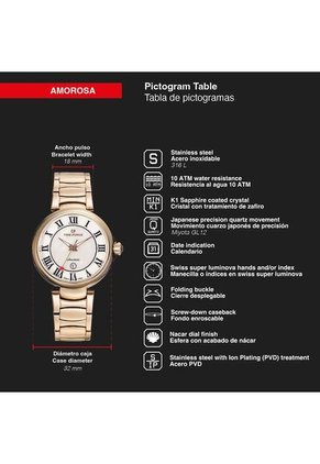 Reloj Time Force Mujer TF5043LR-N02M