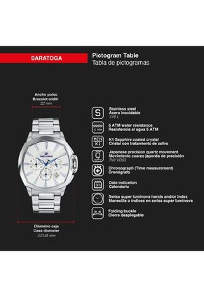 Reloj Time Force Hombre TF5029M-02M