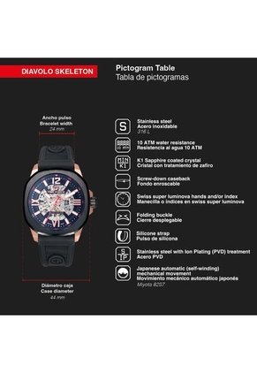 Reloj Time Force Hombre TF5046MRN-01LTD