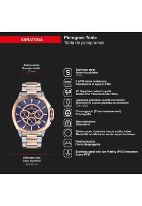 Reloj Time Force Hombre TF5029MAR-03M