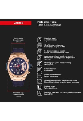 Reloj Time Force Hombre TF5024MR-03