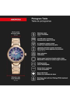 Reloj Time Force Mujer TF5043LR-N01M