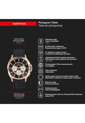 Reloj Time Force Hombre TF5029MR-01