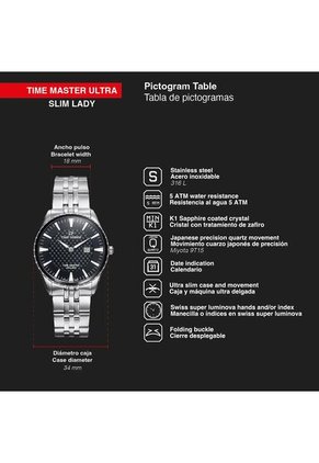 Reloj Time Force Mujer TF5047LAN-01M