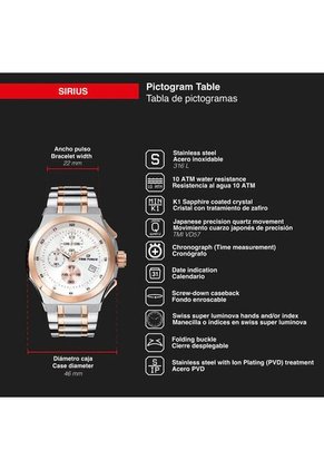 Reloj Time Force Hombre TF5021MAR-02M