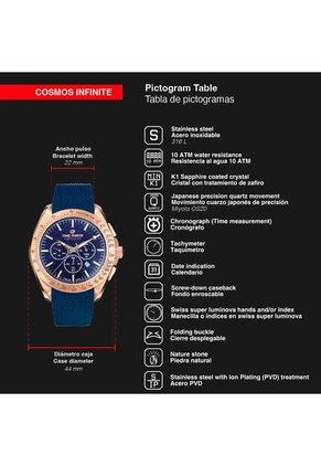 Reloj Time Force Hombre TF5049MR-03