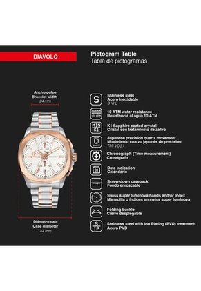 Reloj Time Force Hombre TF5045MAR-02M