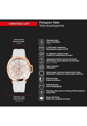 Reloj Time Force Mujer TF5029LR-02