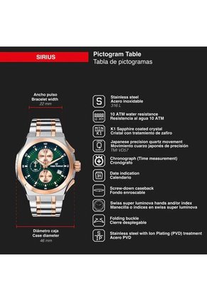 Reloj Time Force Hombre TF5021MAR-07M