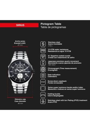 Reloj Time Force Hombre TF5021MAN-01M