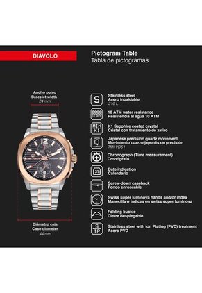 Reloj Time Force Hombre TF5045MAR-01M