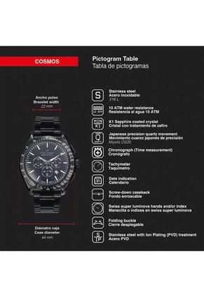 Reloj Time Force TF5048MN-01M Para Hombre