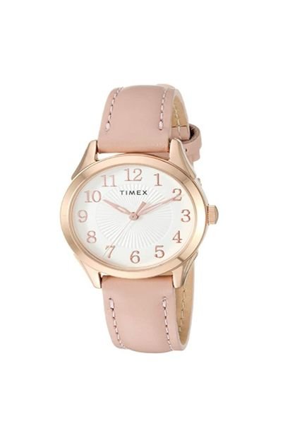 Reloj Para Mujer Timex Main Street Tw2T66500 Rosado