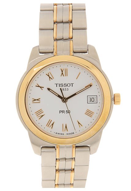 Reloj Plateado-Dorado TISSOT