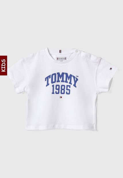Camiseta Blanco-Azul Tommy Hilfiger