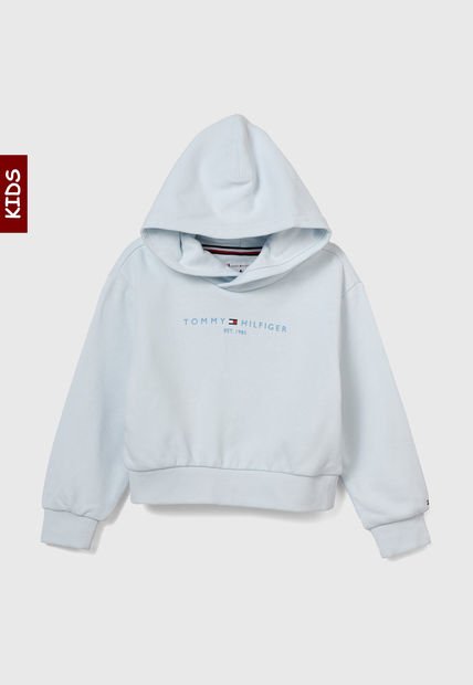 Hoodie Celeste Claro Tommy Hilfiger