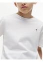 Camiseta Blanca Nantucket De Cuello Redondo Con Logo Tommy Hilfiger de Tommy Hilfiger