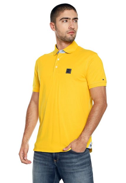 Polo Amarillo Tommy Hilfiger