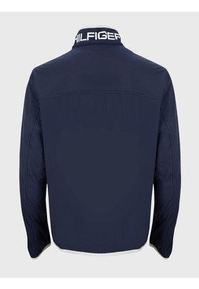 Chaqueta Con Capucha Softshell Hombre Azul Tommy Hilfiger