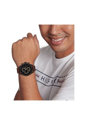 Reloj Tommy Hilfiger Modelo 1792164 Marr?n Hombre