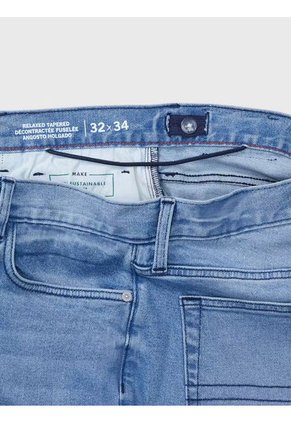 Jeans Adaptive De Corte Relaxed Para Hombre Tommy Hilfiger