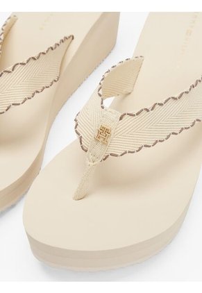 Sandalias Multicolor De Cuña Con Monograma TH Tommy Hilfiger