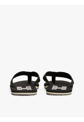 Sandalias Negro Con Monotipo Hilfiger Tommy Hilfiger