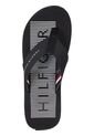 Sandalias Con Logo Bordado Hombre Negro Tommy Hilfiger de Tommy Hilfiger