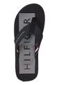 Sandalias Con Logo Bordado Hombre Negro Tommy Hilfiger de Tommy Hilfiger