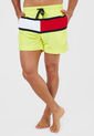 Traje de Baño Amarillo-Blanco-Rojo Tommy Hilfiger de Tommy Hilfiger