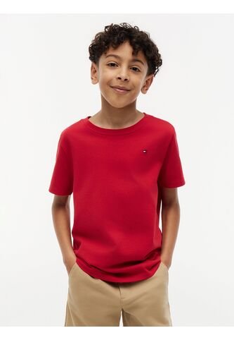 Camiseta Roja Nantucket De Cuello Redondo Con Logo Tommy Hilfiger Tommy Hilfiger