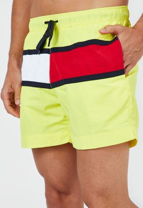 Traje de Baño Amarillo-Blanco-Rojo Tommy Hilfiger
